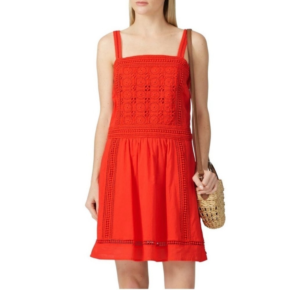 Scotch & Soda: Poppy Red Shift dress size Medium